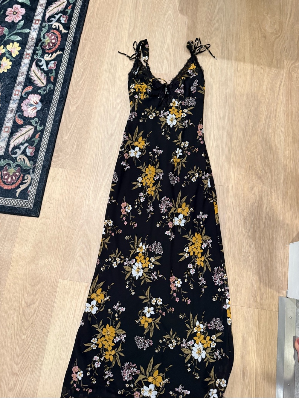 Wild Fable Floral Maxi Slip Dress